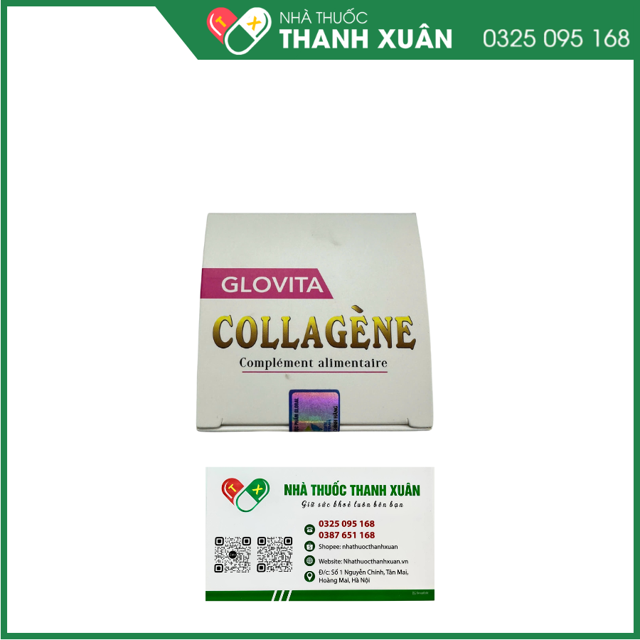 Glovita Collagene hỗ trợ chống oxi hóa, giúp làm đẹp da